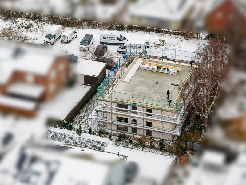 Baustand vom 05.01.2026 Rohbau zu Haus 4